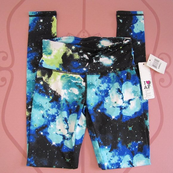 Fit & Famous Galaxy Leggings XS - Picture 1 of 3